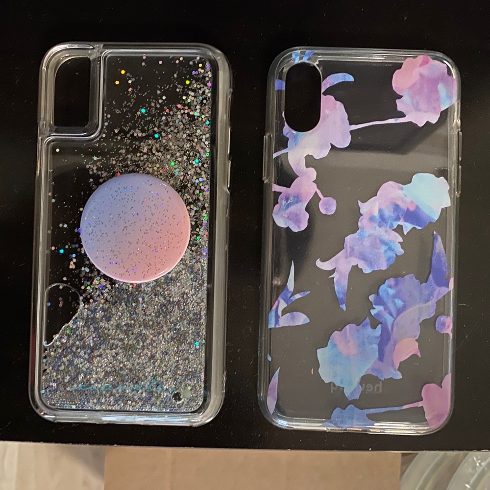 iPhone XS phone cases, case mate and heyday